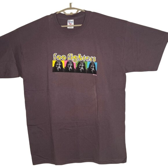 Foo Fighters Band Tee Gildan Ultra Cotton Heavyweight XL 100% Cotton Graphic Shi - Picture 9 of 13